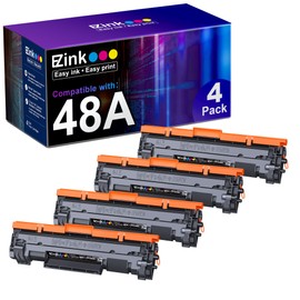 E-Z Ink E-Z Ink Compatible Toner Cartridges Replacement for HP 48A CF248A Toner Cartridges Work with Pro M15w M15a M16w M16a Toner MFP M28w M28a M29w M29a M30w M31w Printer (4 Black)