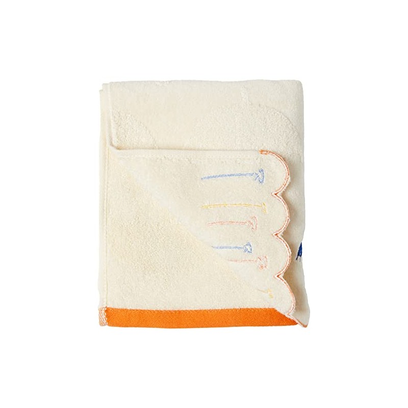 Marushin 1405031900 Face Towel, Moomin Rain and Umbrella, Scandinavian