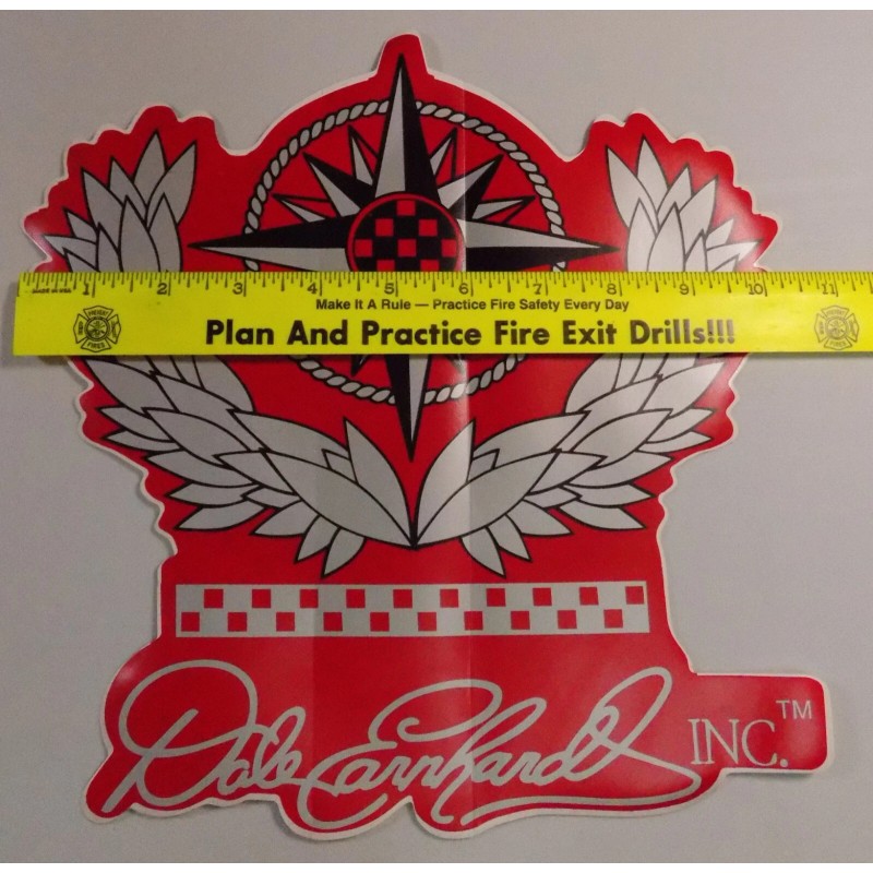 Nascar Decal Sticker Dale Earnhardt Inc Large Logo Vinyl 11"x10"