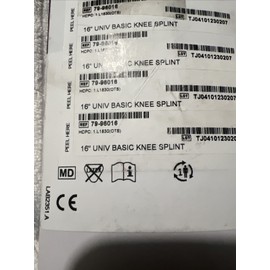 Procare 16" Universal Basic Knee Splint Immobilizer 79-96016 New In Box
