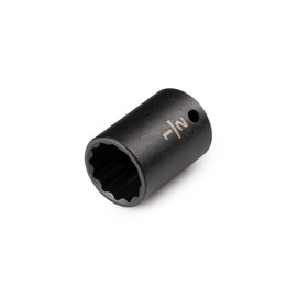 TEKTON 1/4 Inch Drive x 7/16 Inch Shallow 12-Point Impact Socket | SID02211