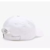 Lacoste Big Front Croc Solid Cotton Crocodile Badge Baseball Hat