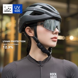 ROCKBROS Polarised Cycling Glasses Men Women Ultralight Sunglasses UV400 Protection TR90 Frame Sports Glasses for Road Bike MTB