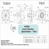 TOSEASTARS Planetary Gearbox Speed Reducer 3500RPM Gear Head Box Ratio