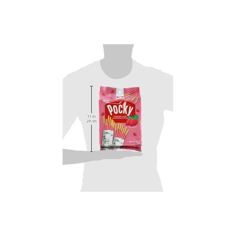 Glico - Palillos para galletas, color crema
