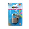 Padlock with Key, Locking Device, Locker Door Hasp 3x5cm 3ea
