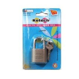 Padlock with Key, Locking Device, Locker Door Hasp 3x5cm 3ea