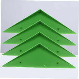 Toddmomy 4pcs Edge Protector Foosball Table Corner Ramps Football Foosball Table Corner Parts Table Corner Guard Triangle Table Corner Table Corner Cover Billiard Table Football Machine