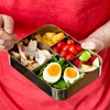 LunchBots Large Cinco Stainless Steel Lunch Container - Five Section