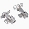 Luokim 4 Pack 2 Pairs Soft Close Full Overlay Cabinet
