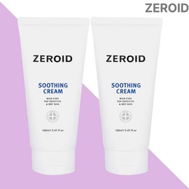 Zeroid Soothing Cream Moisture Cream Large Capacity 160mlX2 Box / 제로이드 수딩크림 수분크림 대용량160mlX2박스