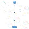 Bubble Machine with Light Vertical Bubble Maker for Birthday Outdoor