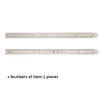 6 in Machinist Ruler Scale 5R 10ths 1/100 1/32 1/64