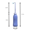 TURMZPY Portable Bidet 600ml Travel Bidet Plastic EVA Bottle Personal