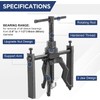 DASBET 3 Jaw Inner Bearing Puller, Jaw Pilot Bearing Puller