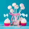 24 piezas de decoración para cupcakes con lazo de resina