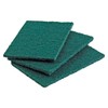 Libman 66 Heavy Duty Scouring Pads, 7" Scrub Surface