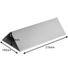 210 mm Brushed Stainless Steel Sign Holder / Table Stand