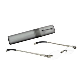 SAV Eyewear Unisex Flexi Lights Reading Glasses, 5000 Gray +2.25 Power