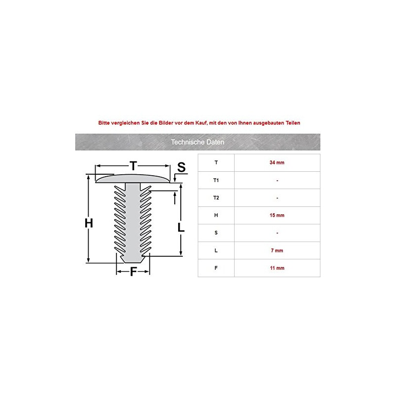 Trim Bracket Clips with Spout (Pack of 5)