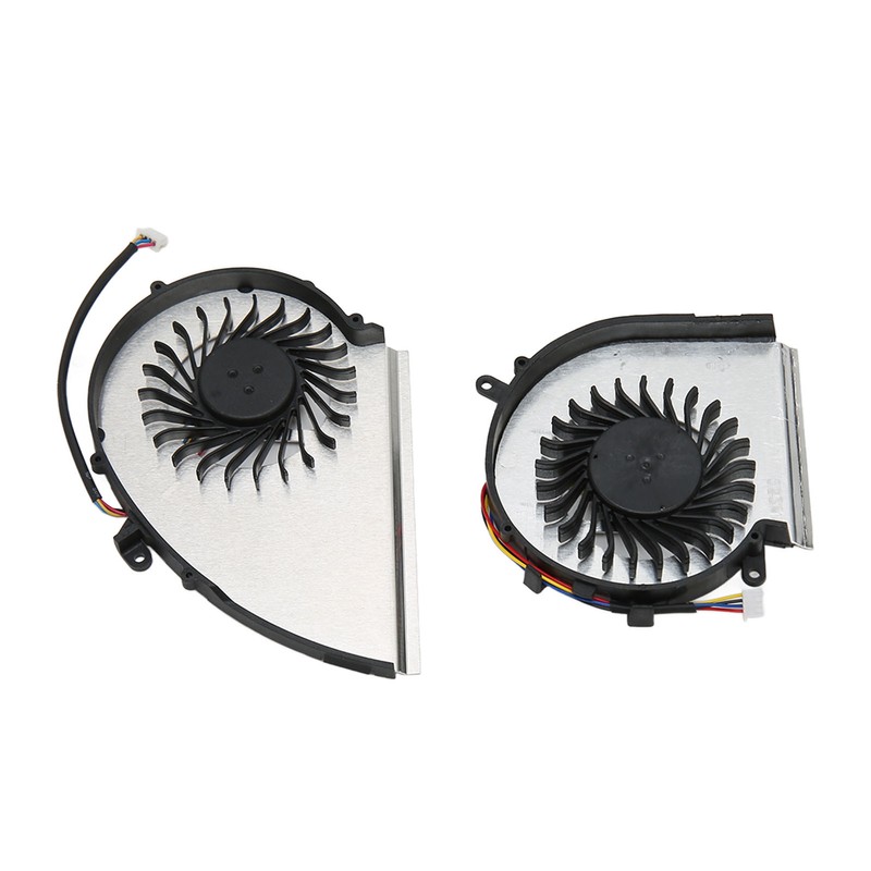 Cooling Fan 4 Pin Aluminum Alloy ABS Easy Replaceable Laptop