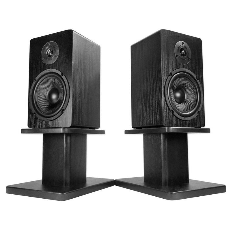 Pair Rockville RHT8G Computer/Bookshelf Desktop Speaker/Studio Monitor Stands