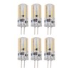 6Pcs GY6.35 LED Bulbs 5W AC 12V Warm White 2700