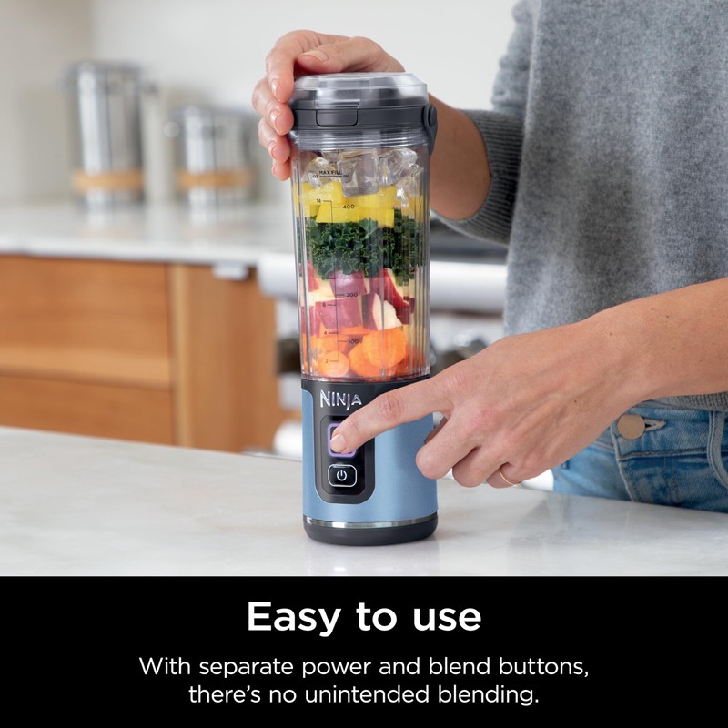 Ninja Blast Portable Blender, Cordless, 18oz. Vessel, Personal Blender For-Shakes