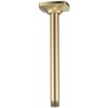 SWHYGER 8 Inch Ceiling Mount Shower Arm and Flange,Straight Arm