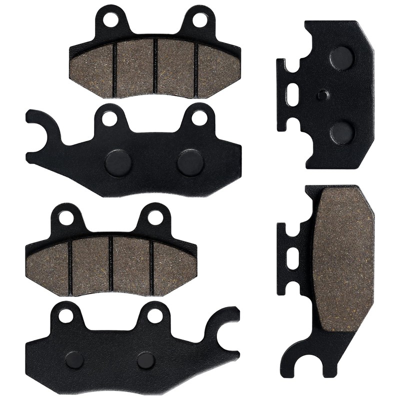 Brake Pads Front and Rear Compatible with Yamaha Rhino 660