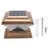 Solar Powered Garden Security Lamp Outdoor Waterproof Home Garden Post