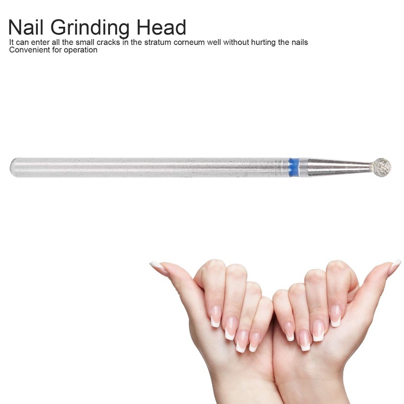50 Pieces Ball Shape Nail Drill Bit Set Diamond Manicure