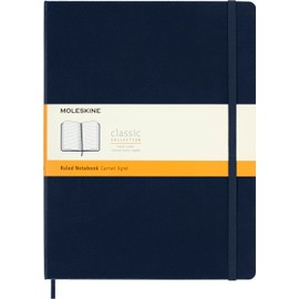 Moleskine Classic Pocket Notebook, sapphire blue x-large