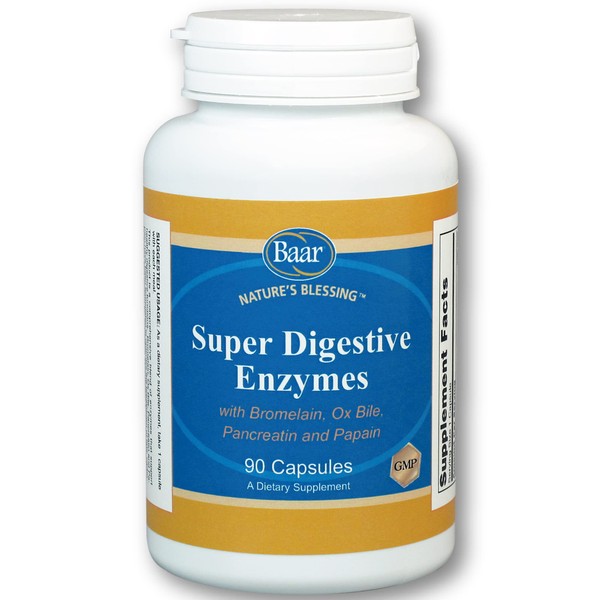 Super Digestive Enzymes, 90 Capsules