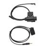 PTT Adapter with 90cm Cable Push to Talk Portable Headset