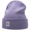 55cube Light Purple Beanie Hat