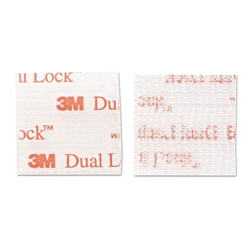 Scotch Extreme Fasteners, 1" X 1", White, 6/Pack