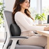 Ergonomic Lumbar Support Pillow, Memory Foam Back Cushion for Car