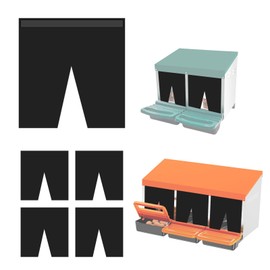 Nest Box for Chickens and nest Box for hens windscreen, Shade, rain Cover，conducive to Quiet Hen Laying Eggs