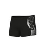 Arena Men's Wake Swim Short Trunks, Black-White, 34