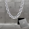 RUGGED STEEL Stainless Steel Necklace 11 mm Wide Solid Anchor