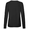 Fruit of the Loom Women's Fit Lightweight Raglan Sweatshirt Black