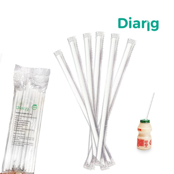 Diang 3x150 yogurt straws, 30, 150, 300, choose 1 biodegradable