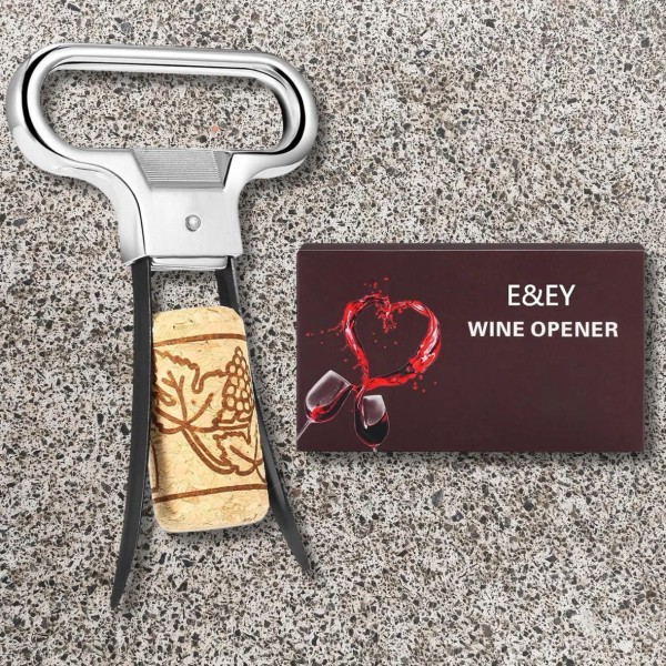 Ah-so Wine Opener Corkscrew Wine Bottle Opener Two-prong Cork Puller