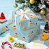 WRAPAHOLIC Duck Christmas Wrapping Paper - Mini Roll - 17