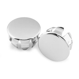 Bikers Choice Handle Grip End Plugs Chrome for Harley/For Harley