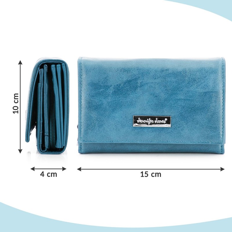 ekavale Wallet 1103-7, turquoise, Classic