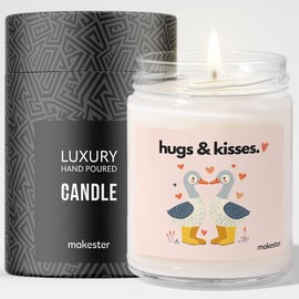 Duck Gifts - Luxury Soy Wax - Vanilla, Jasmine, Sugared Almond - Makester