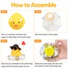 Wonuu Rubber Duck Car Ornaments Duck Car Dashboard Decorations with