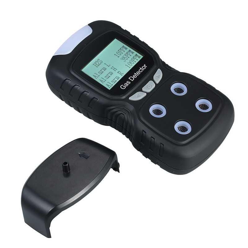 4 in 1 Gas Detector CO Monitor Digital Handheld Toxic